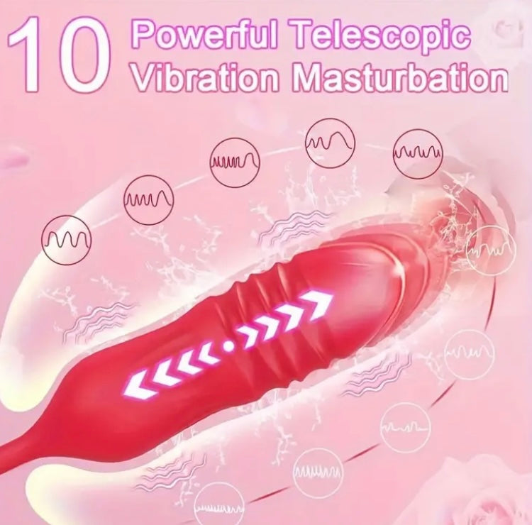 Juguetes sexuales relajantes y estimulantes, consolador vibrador 3 en 1, juguete para adultos, estimulador sexual femenino, equipado con 10 vibradores de punto G que lamen y empujan la lengua, juguete sexual anal para adultos, dispositivo para lamer labio